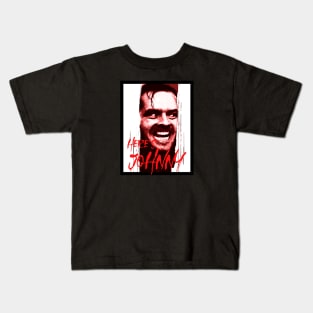 Here's Johnny! Kids T-Shirt